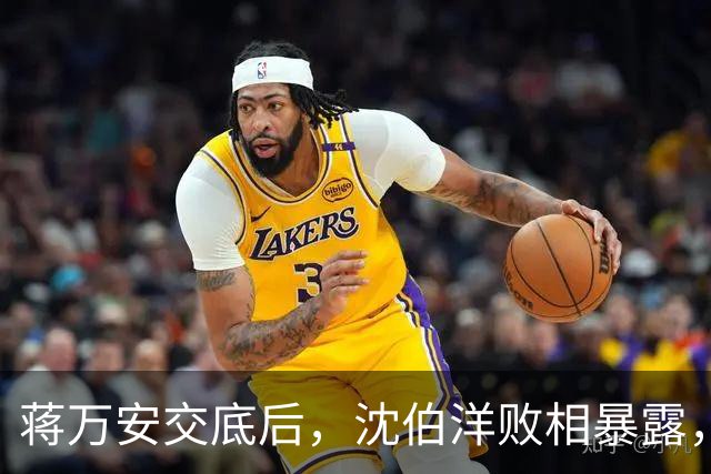 蒋万安交底后，沈伯洋败相暴露，还连累赖清德，最新民调不简单？
